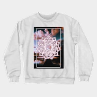 Sunset Flower Crewneck Sweatshirt